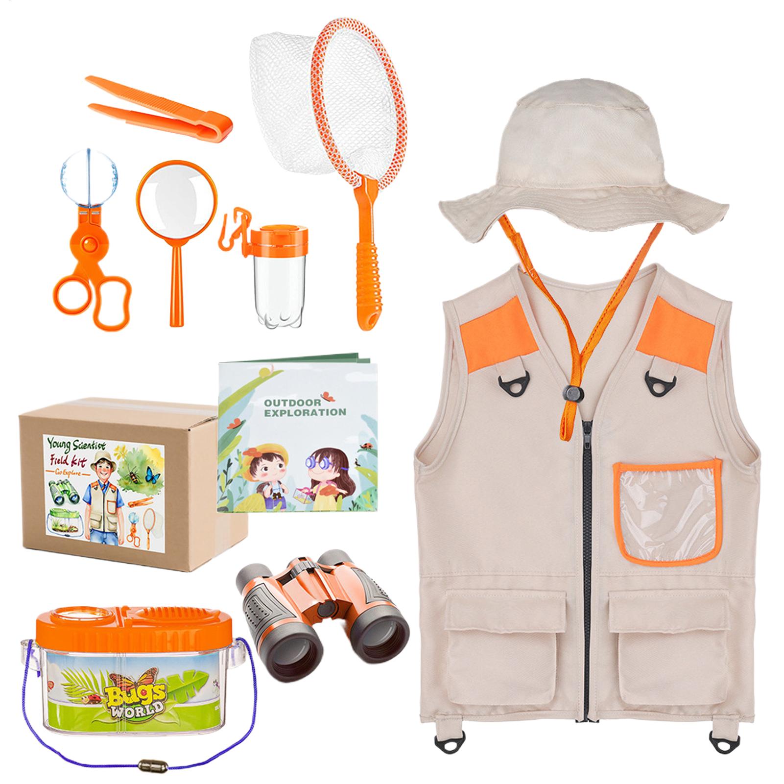 Outdoor Adventure Education - Kit Avventura per Bambini con Cappello,