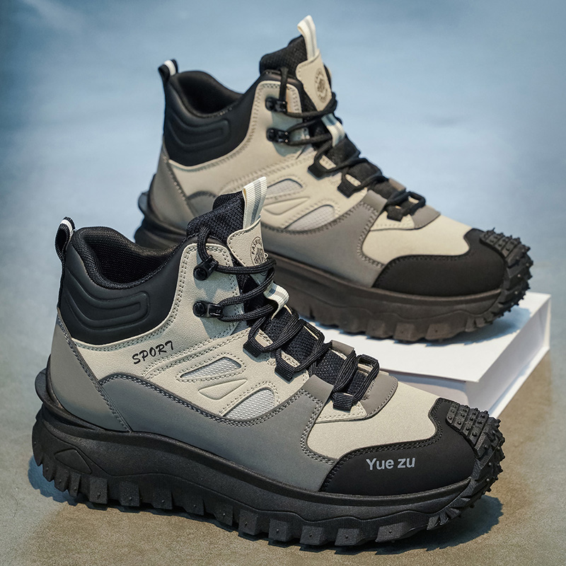 Outdoor Adventure For Adults - Stivali alti da uomo, con fodera