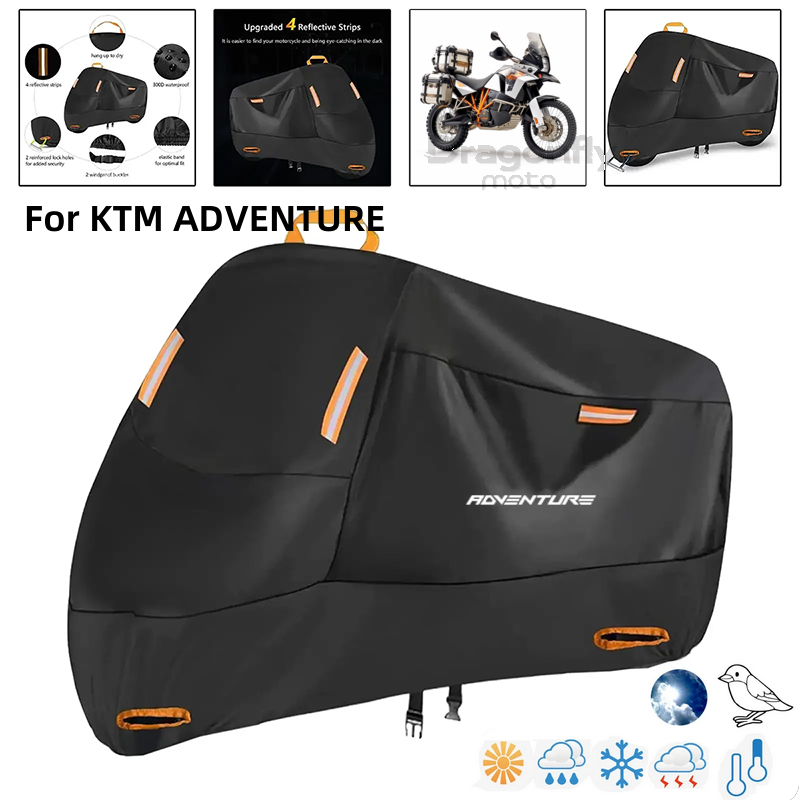 Outdoor Adventure Logo - Avventura Logo Copertura Del Motociclo Impermeabile