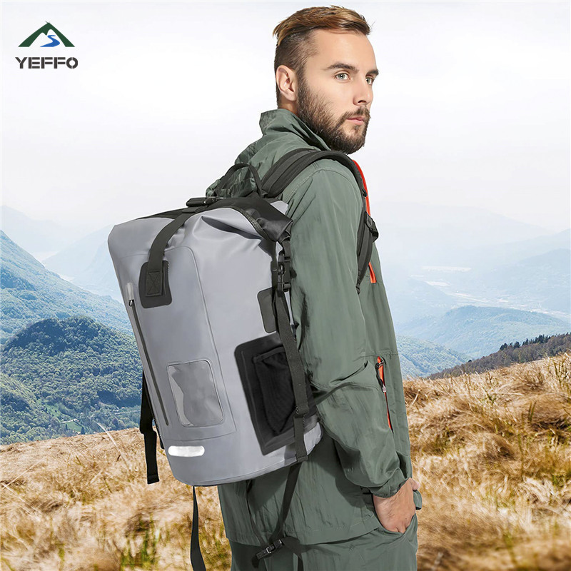 Outdoor Adventure Rafting - Zaino Impermeabile Rolltop 35/55L in PVC