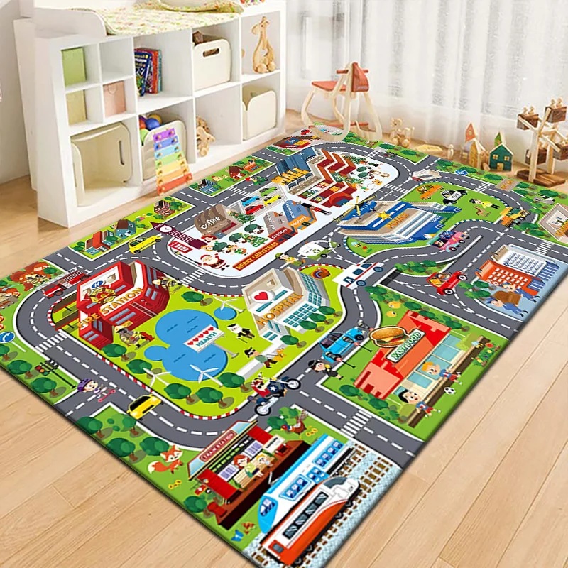 Outdoor Adventure Education - Tappeto Gioco Educativo per Bambini con
