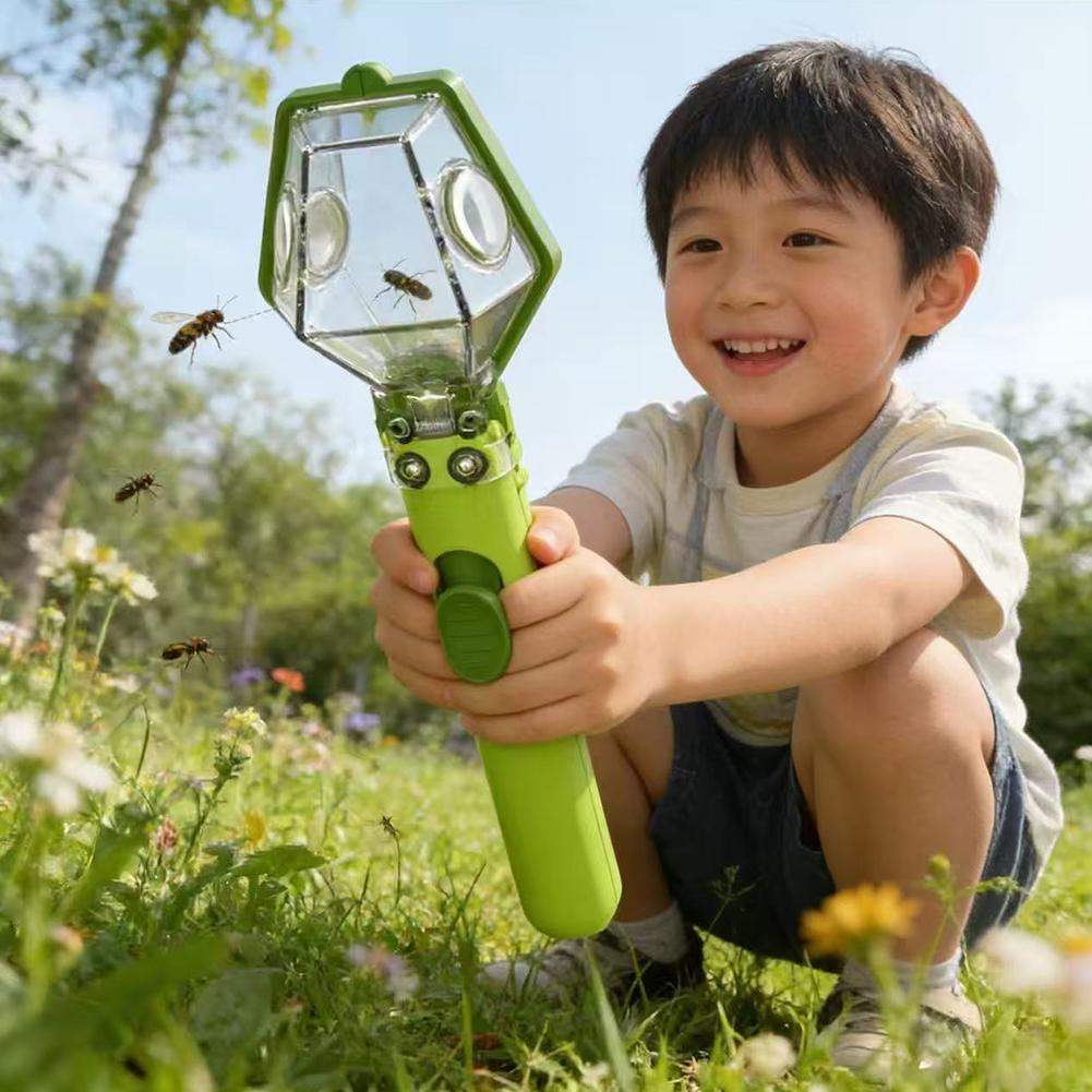 Outdoor Adventure Education - Giocattolo portatile per catturare insetti, acchiappacimini