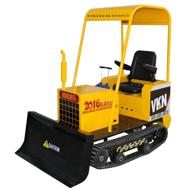Outdoor Adventure Education - Mini Bulldozer Elettrico in Metallo per