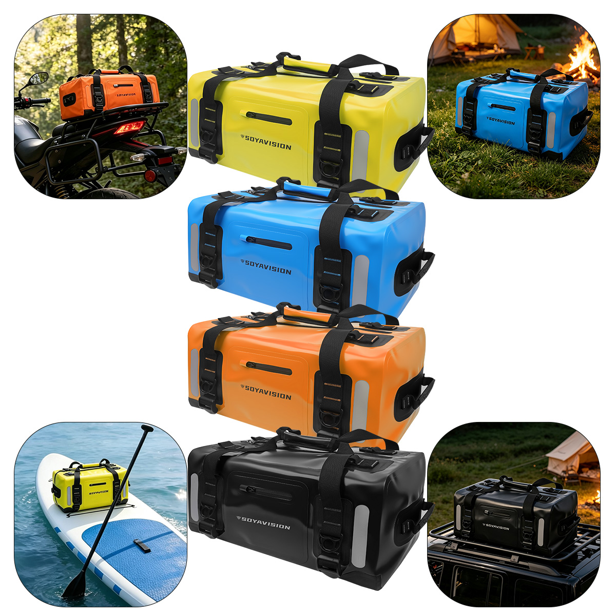 Borsa Impermeabile per Moto da - Outdoor Adventure Rafting recensione e prezzo
