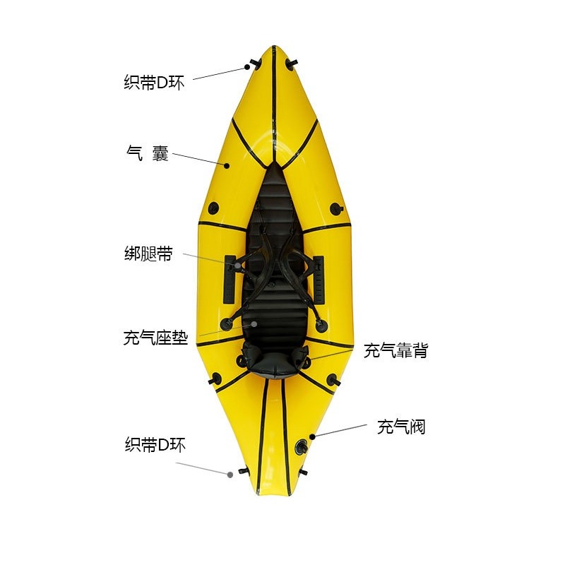 Gommone da Pesca Gonfiabile, K - Outdoor Adventure Rafting recensione e prezzo