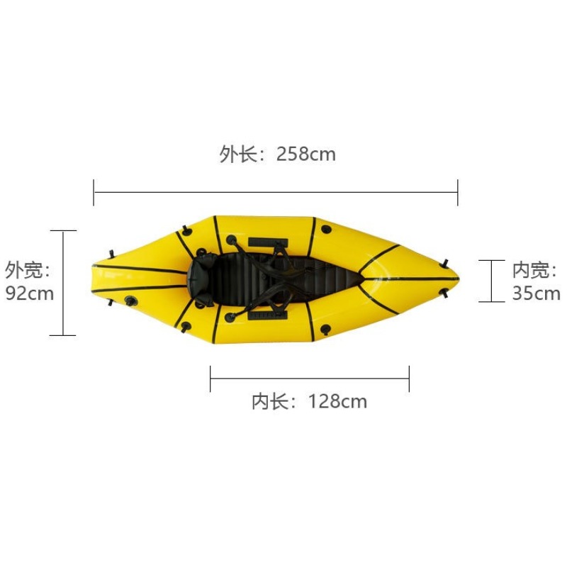 Gommone da Pesca Gonfiabile, K - Outdoor Adventure Rafting recensione e prezzo