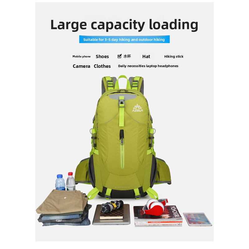 Zaino da trekking AZELA 36-55L - Outdoor Adventure And Travel recensione e prezzo